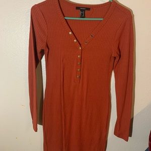 Long sleeve dress, body con